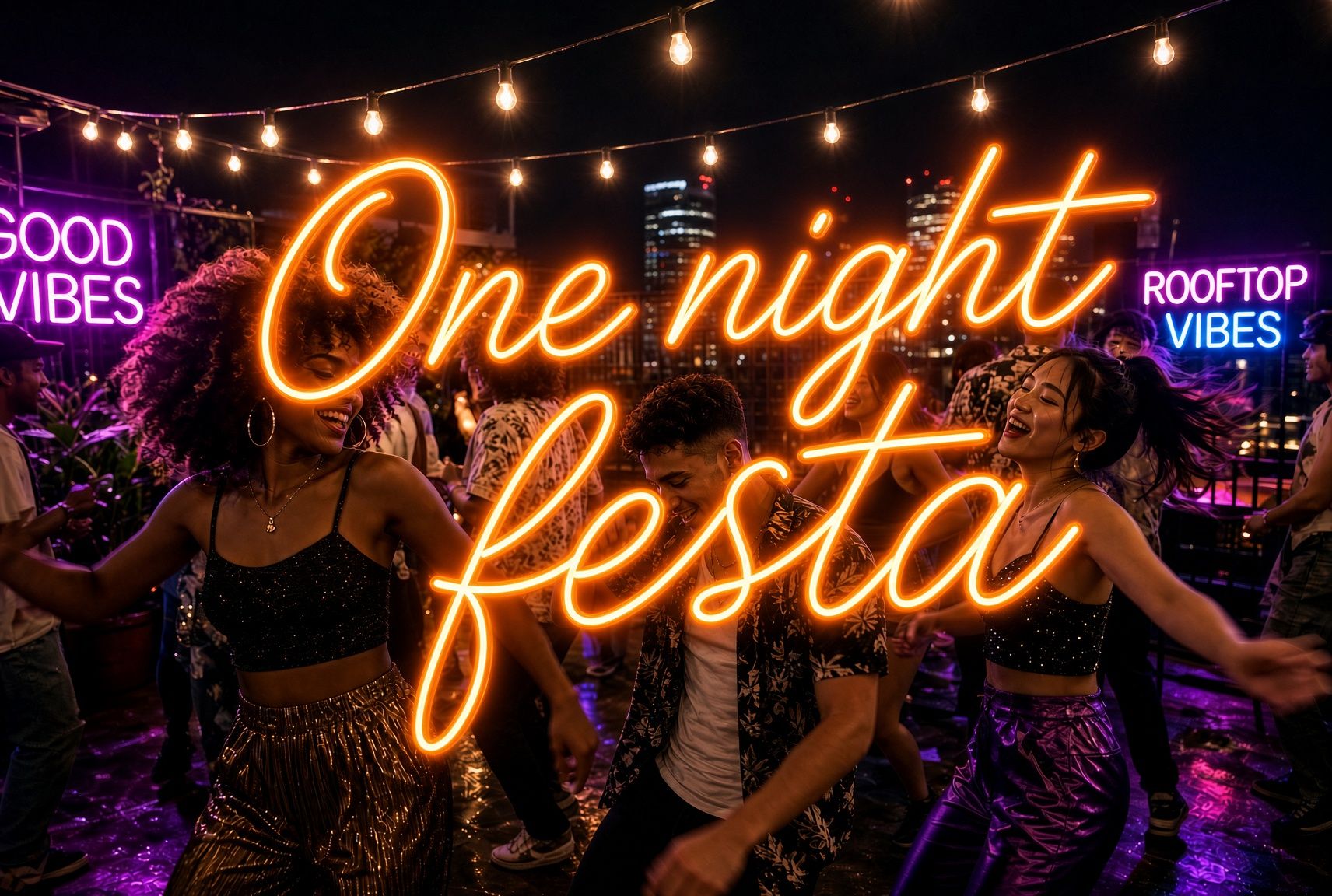 One Night Festa artwork