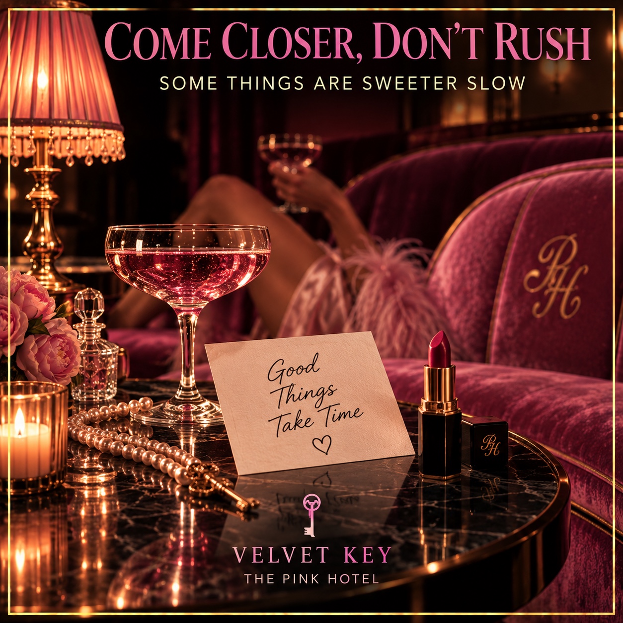 Come Closer, Don’t Rush artwork
