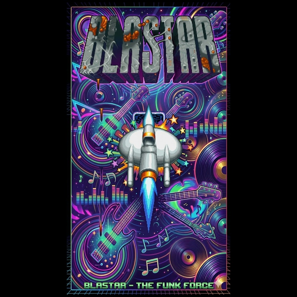 Blastar / Title Screen artwork