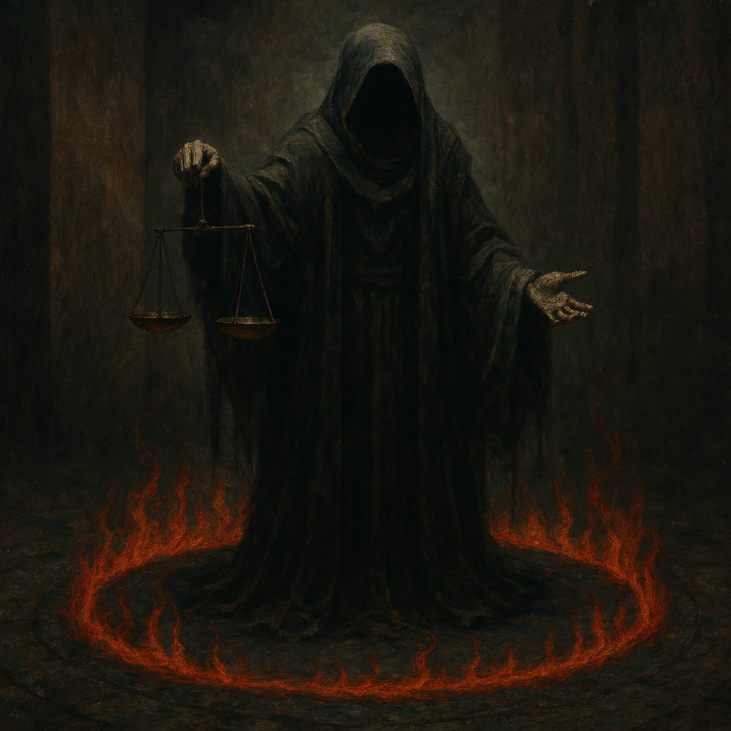 THE ARBITER OF CONSEQUENCE artwork