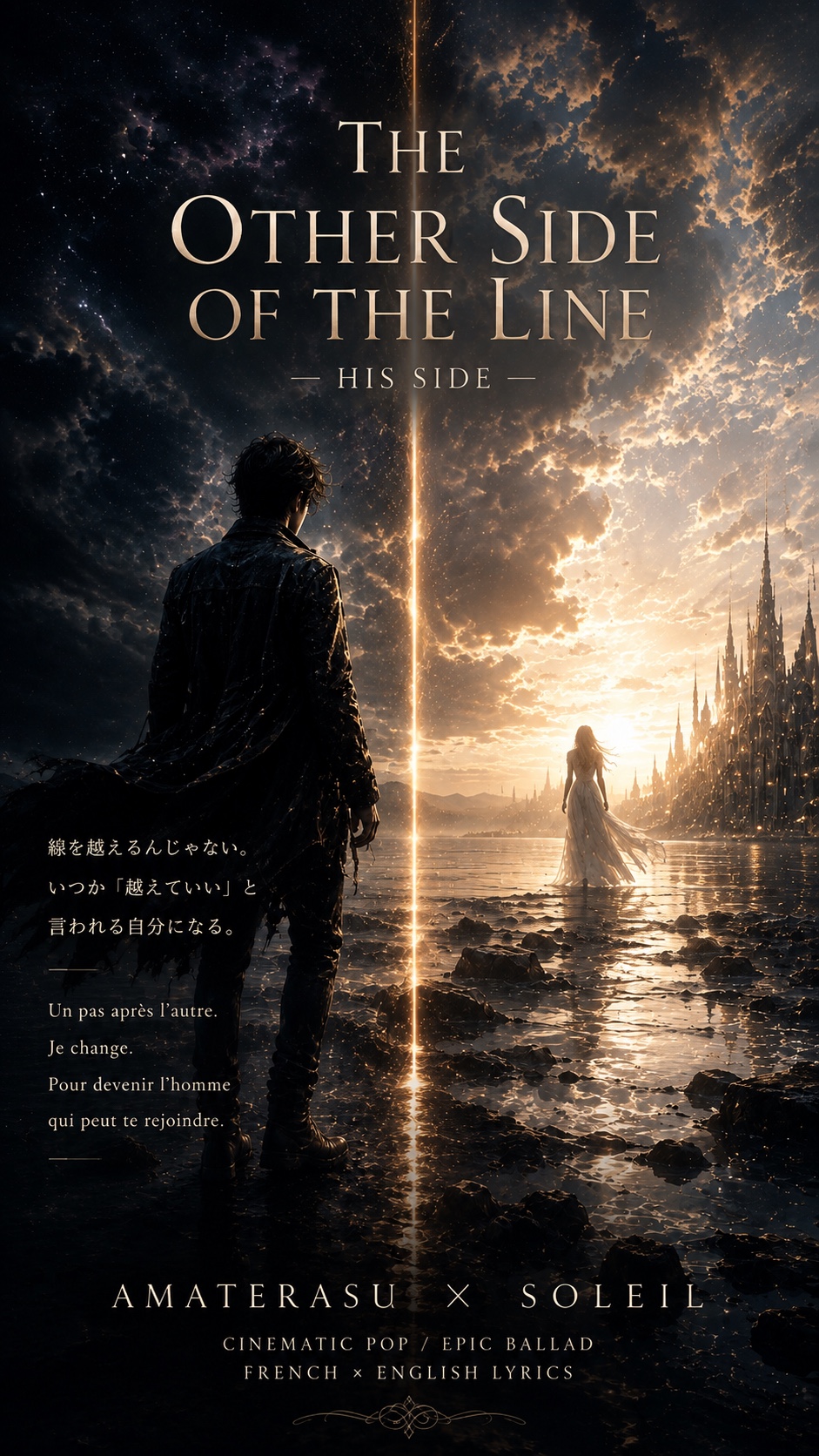 THE OTHER SIDE OF THE LINE — HIS SIDE。 artwork