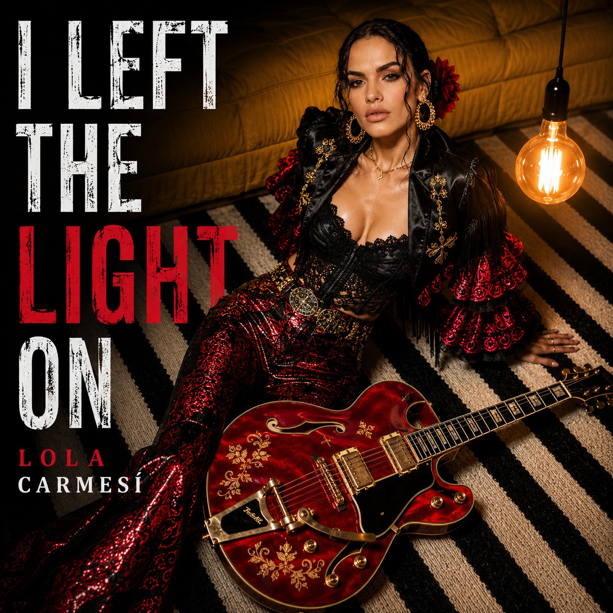 I LEFT THE LIGHT ON (Lola Carmesí) artwork