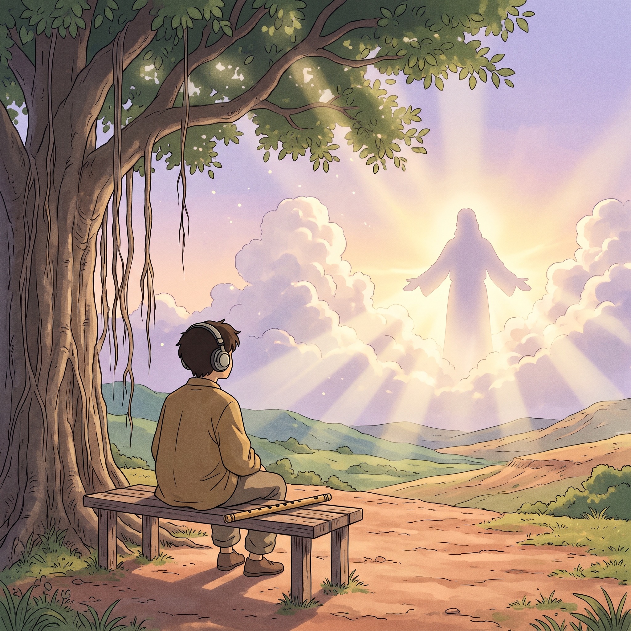 Punarutthaanudaa [GrandPiano Bansuri SoulfulWorship Ver.] artwork