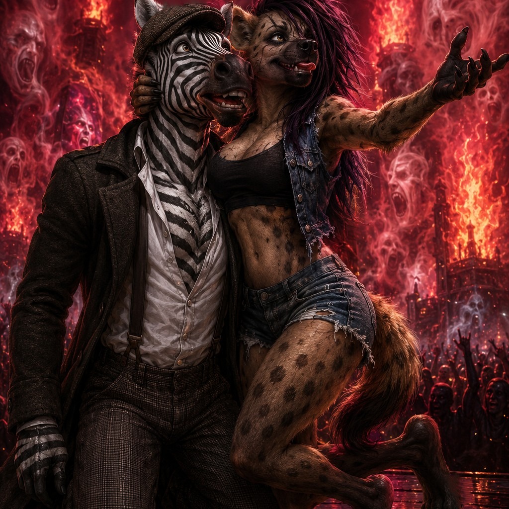 Splendor in the Scuzz (LIVE in Hell) artwork