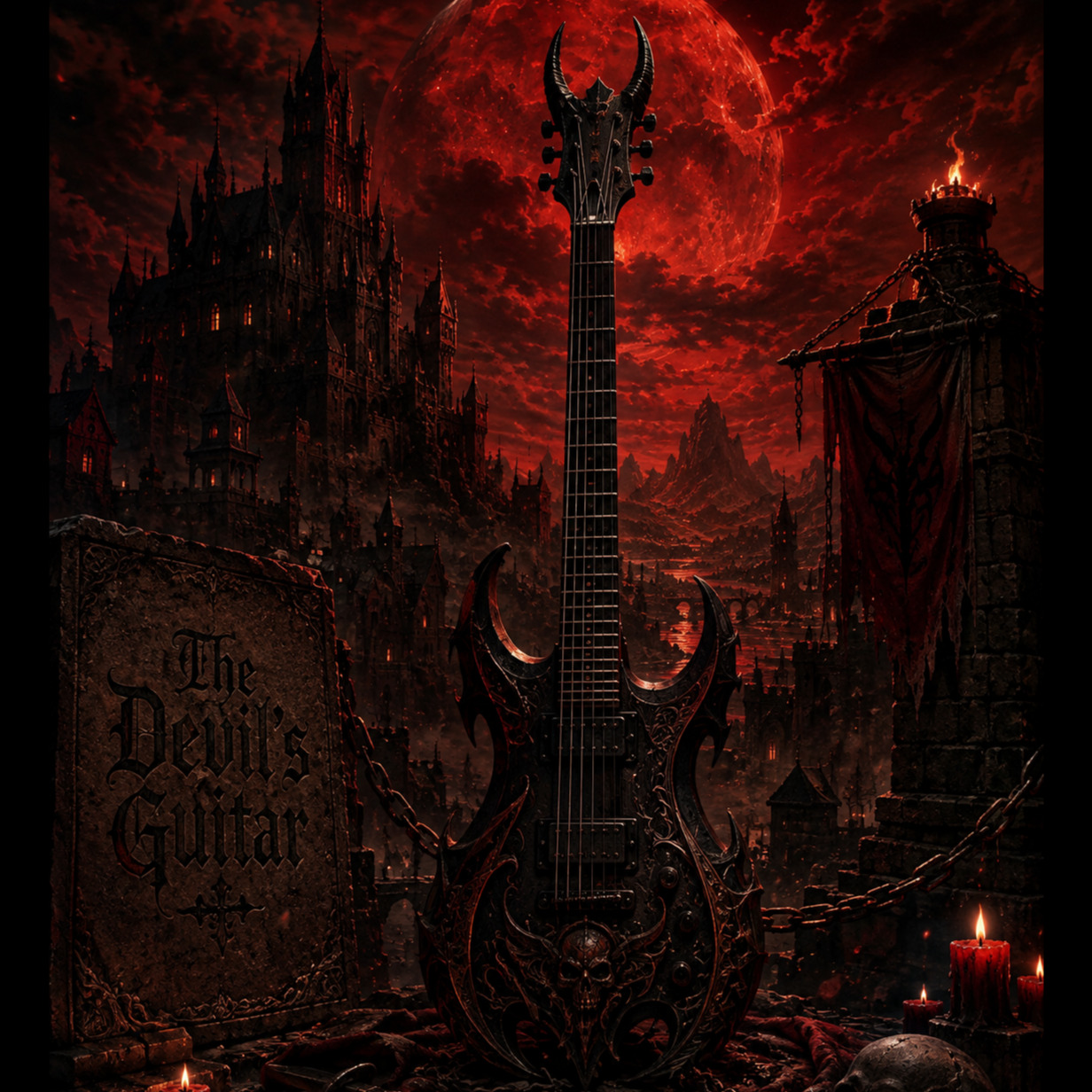 Six Strings to Hell artwork