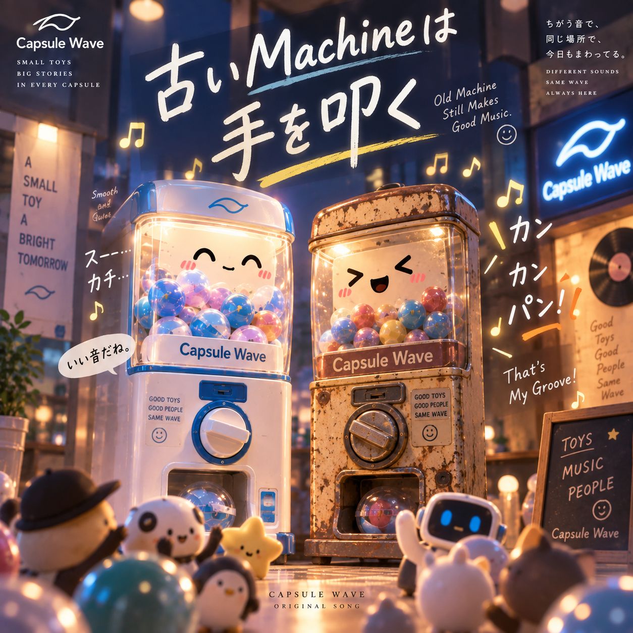 古いMachineは手を叩く artwork