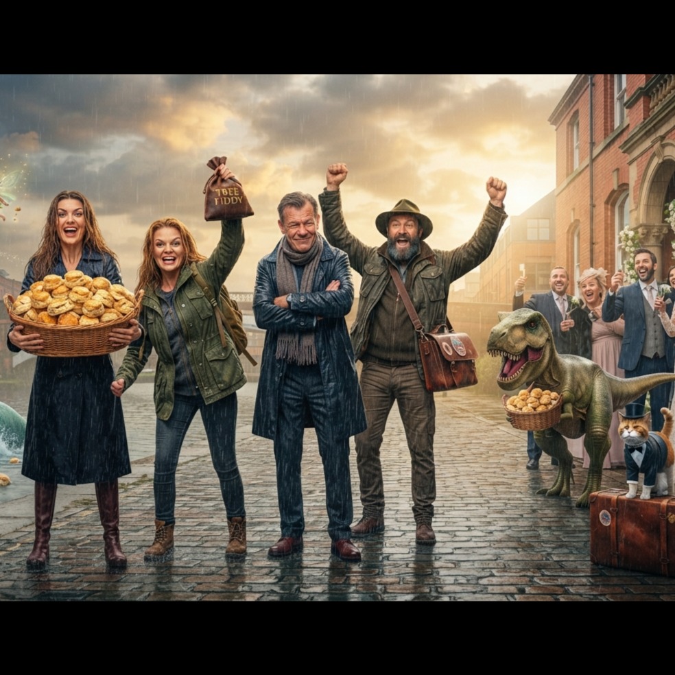 Donut Rangers: The Manchester Scone Job artwork