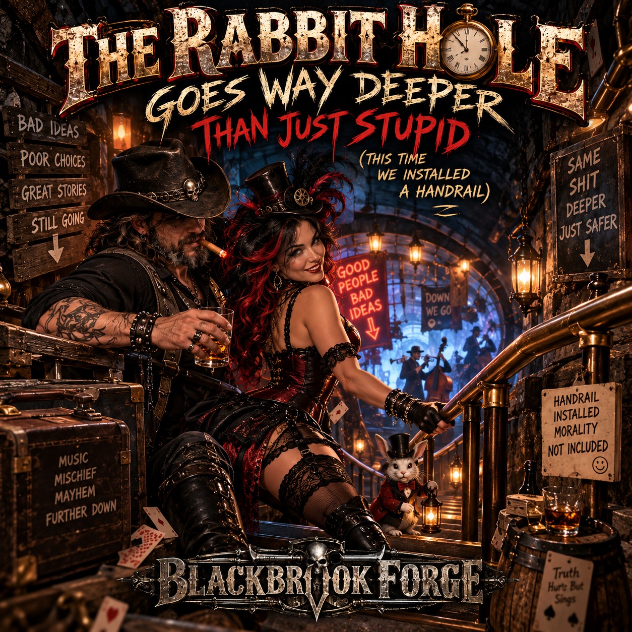 THE RABBIT HOLE GOES WAY DEEPER THAN JUST artwork