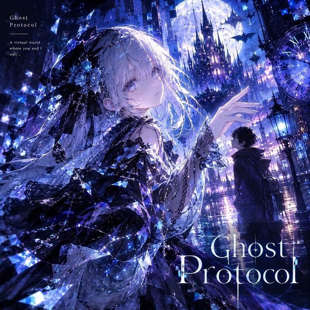 Ghost Protocol 👻#おされさんめ #じゃんぐる村 #CUTS FROM THE CRYPT artwork