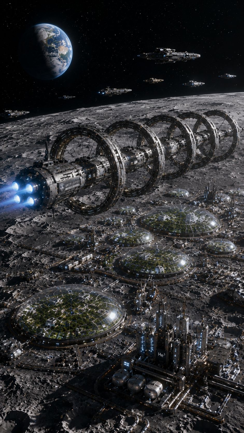 New Moon, the return of the fleet. XXXIV artwork