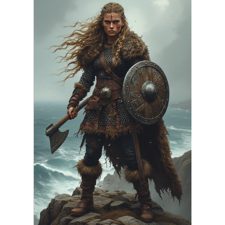Frøya í Dögun Freyja at Dawn english version artwork