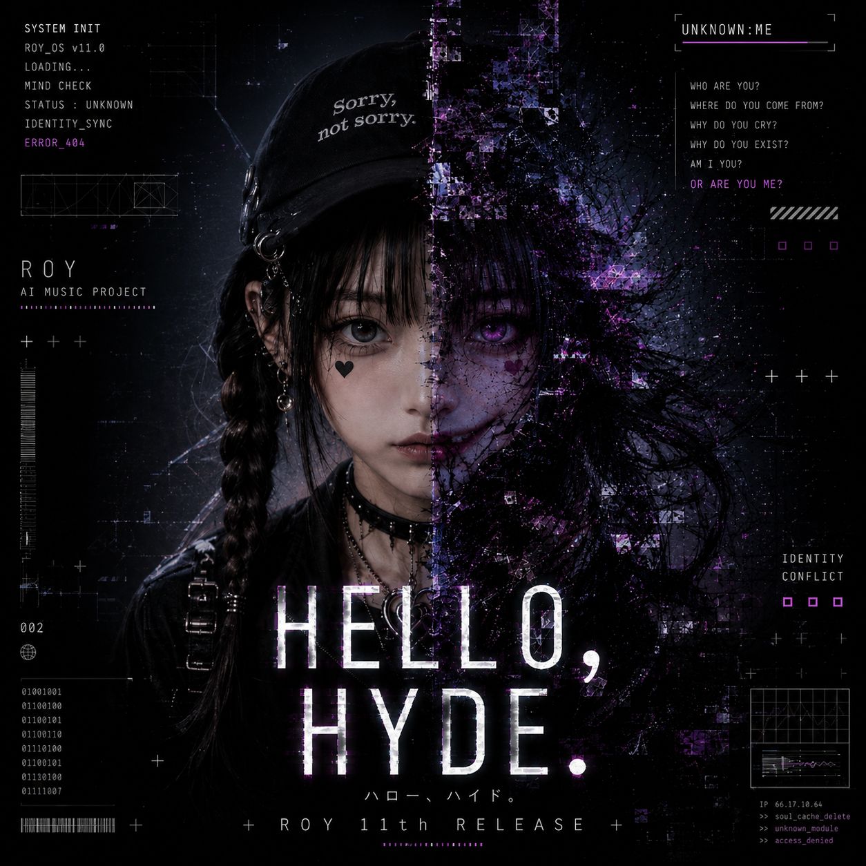 HELLO, HYDE. artwork