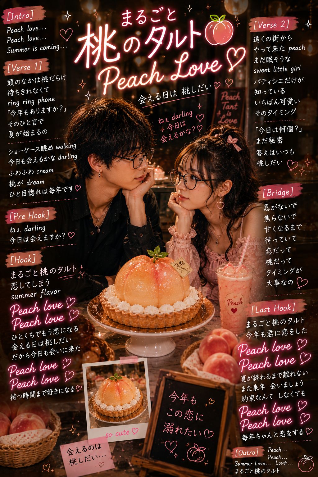 Peach LOVE950円 artwork