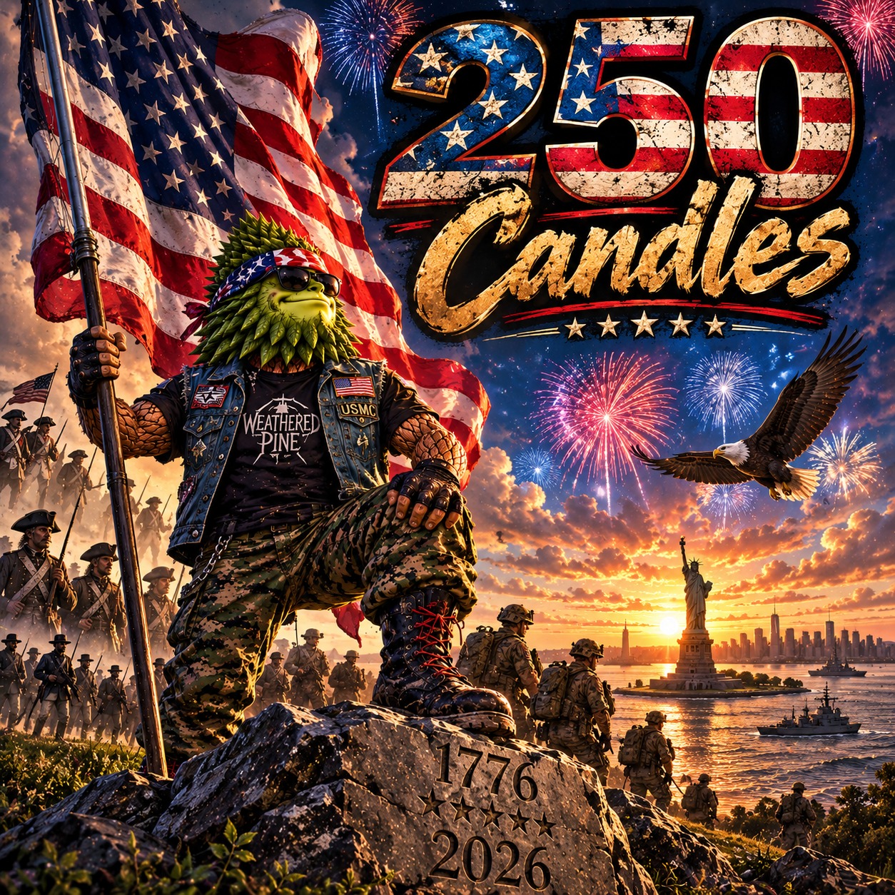 250 Candles artwork