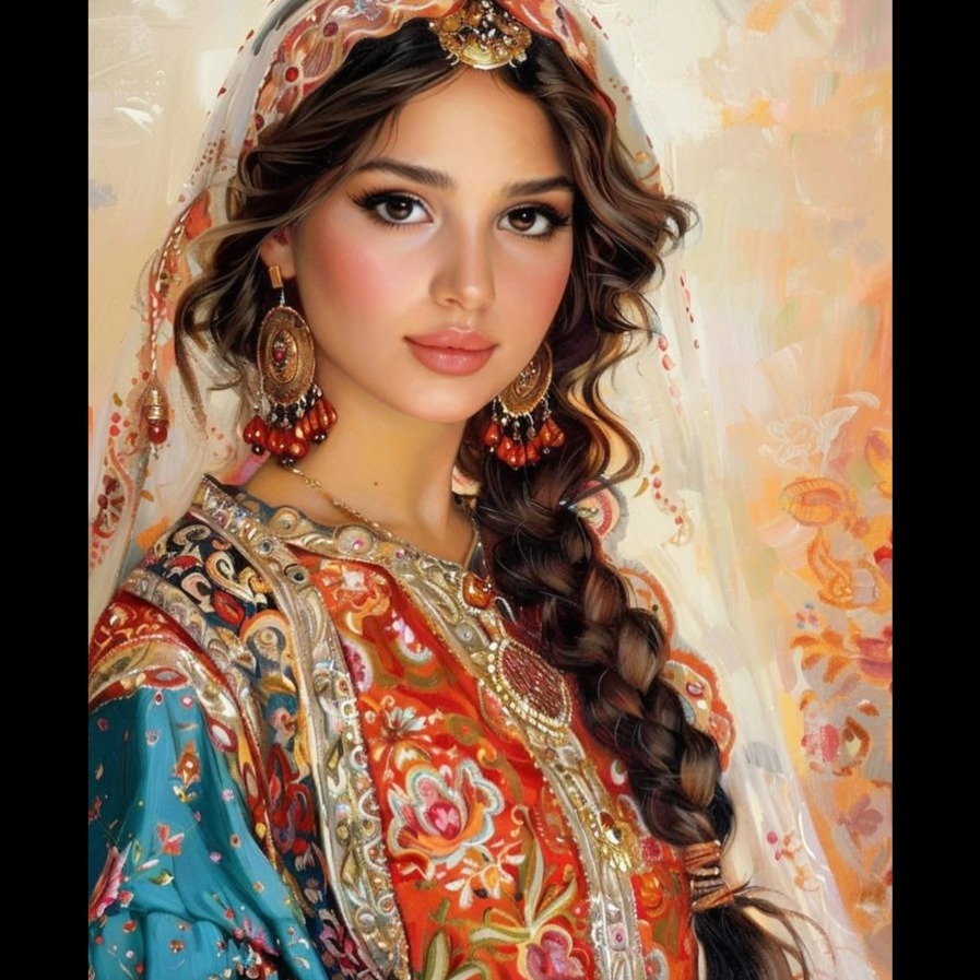 ملکهٔ پارسه - Queen of Persepolis  ( Ancient Persian ) ( V1 ) artwork