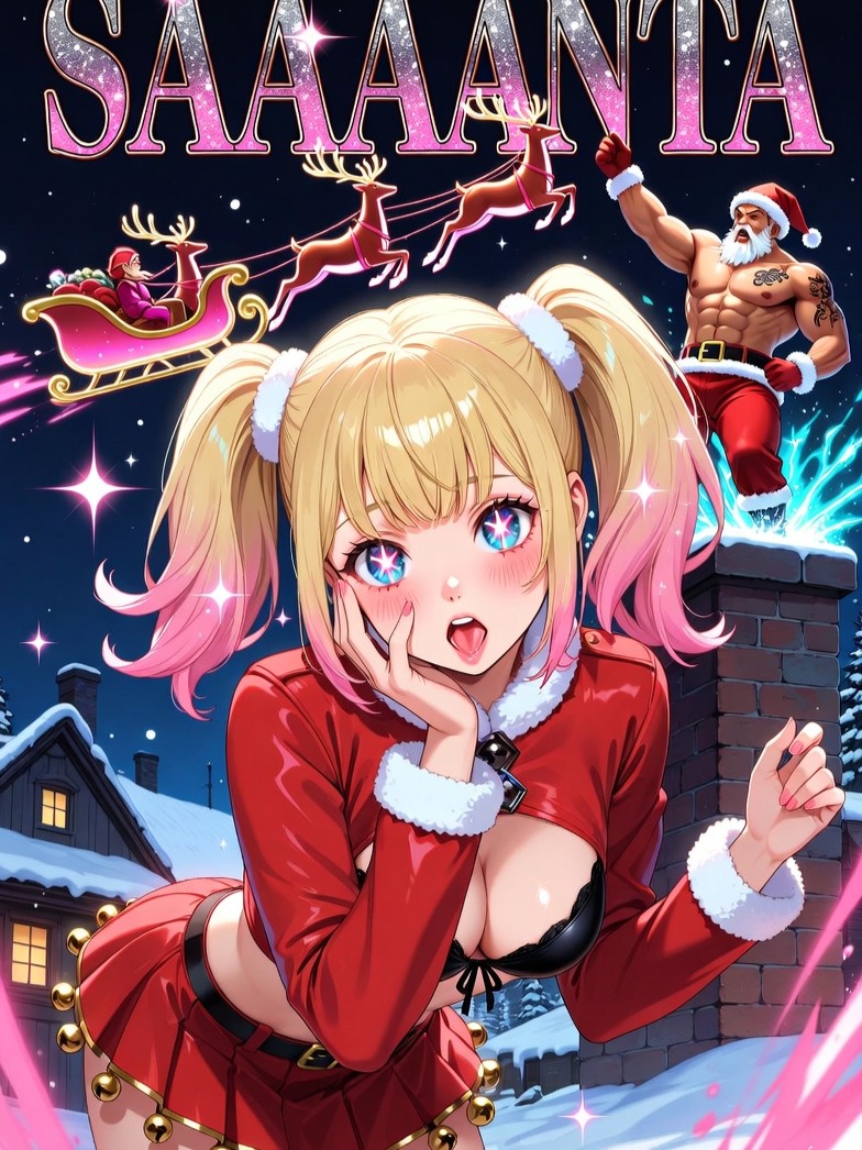 I've been a very bad girl this year artwork