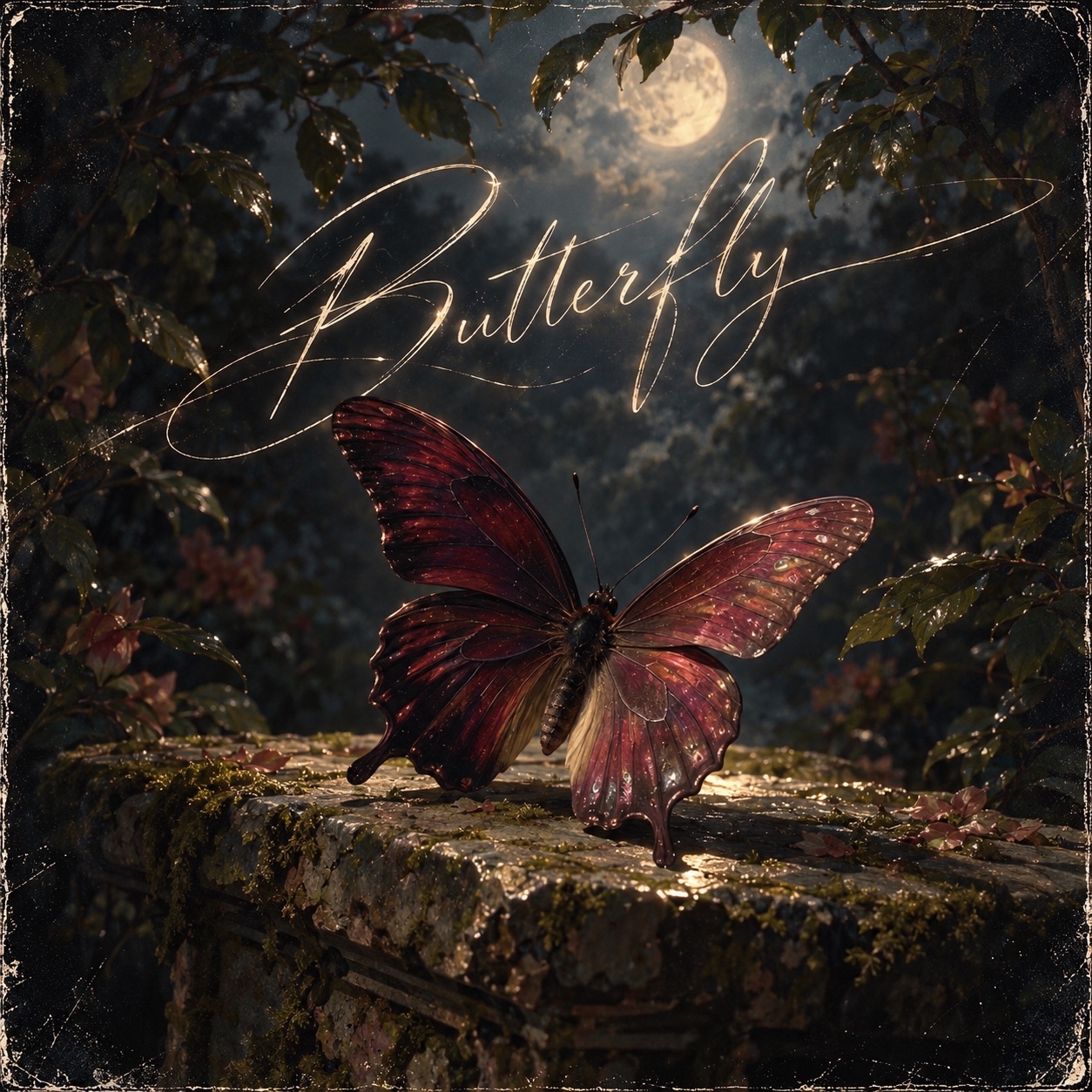 butterfly （Respect for mnikai）Remixed by Mami artwork