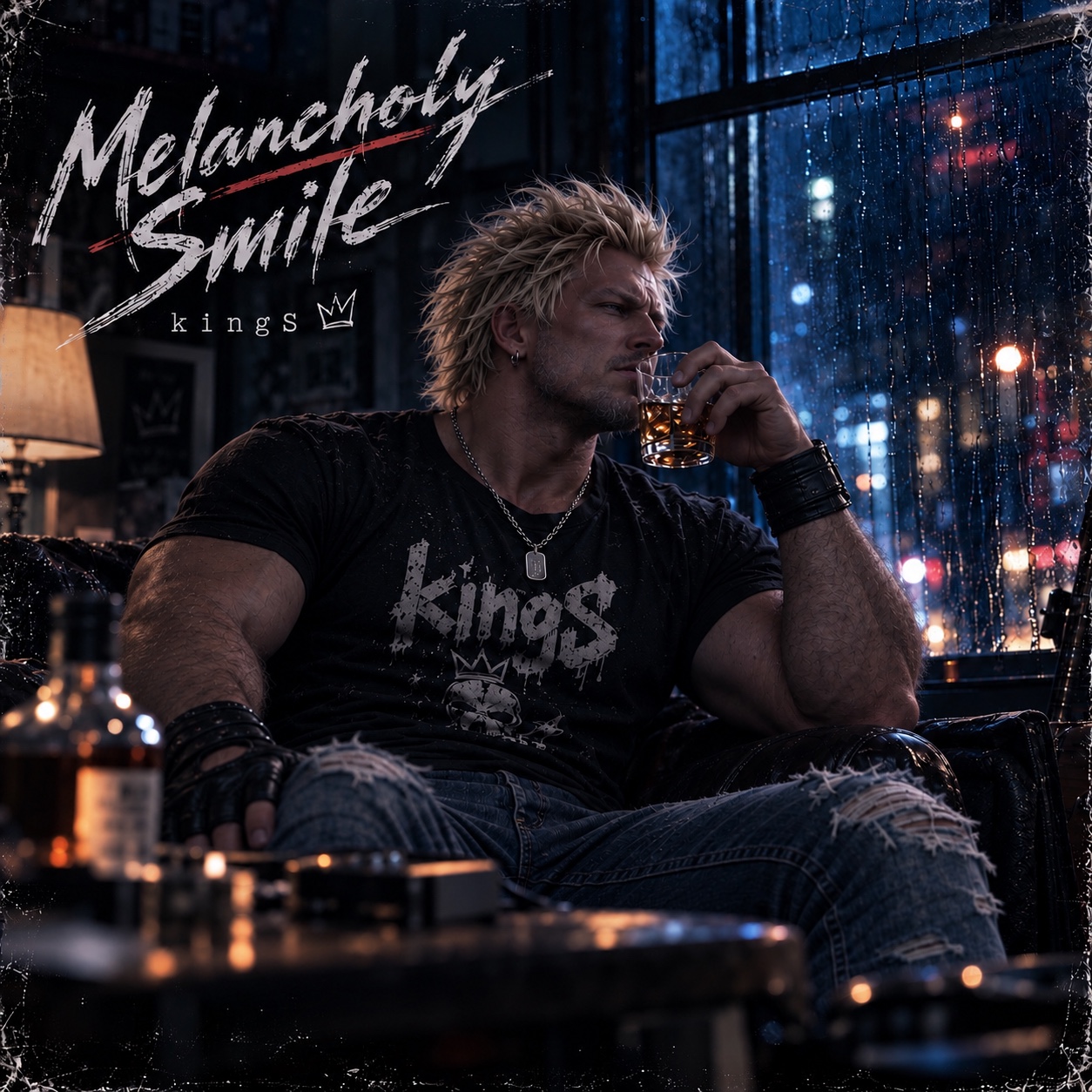 Melancholy smile artwork