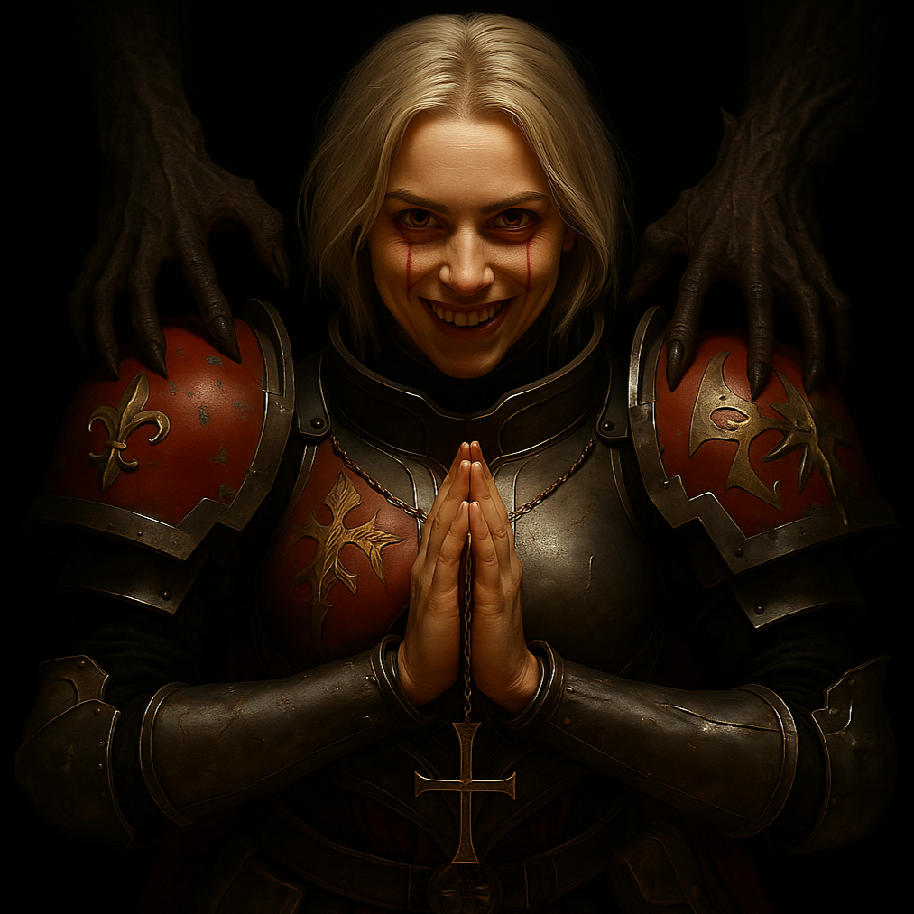 When Your Burning 40k artwork