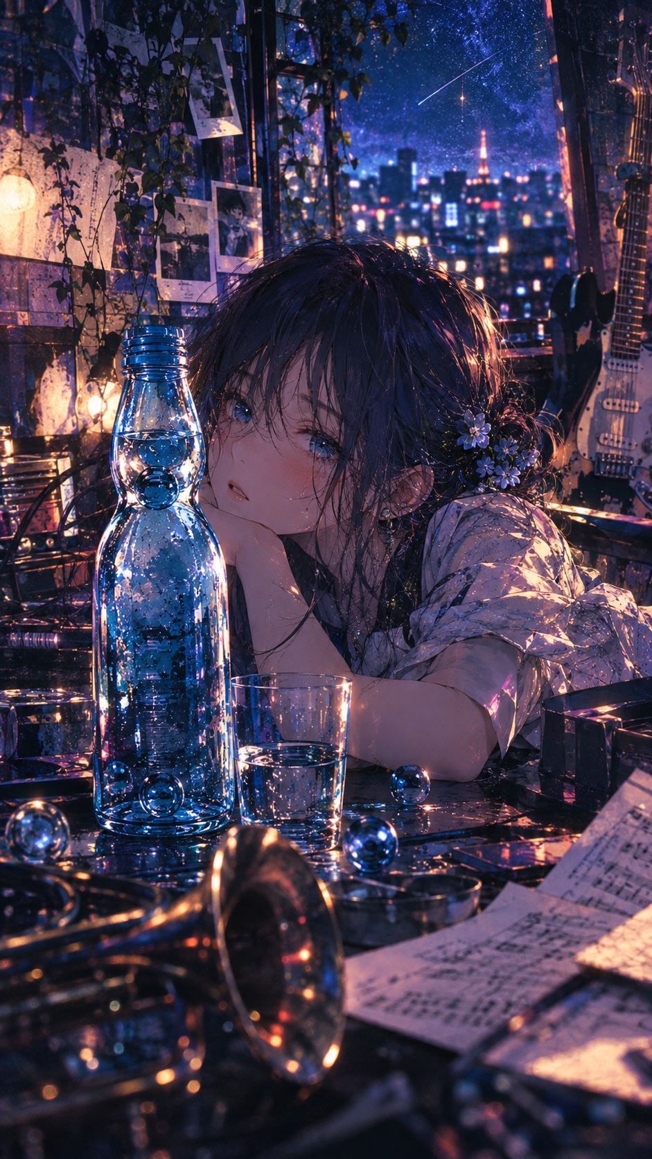 カロン　カロン　胸の奥で　夏が鳴る artwork