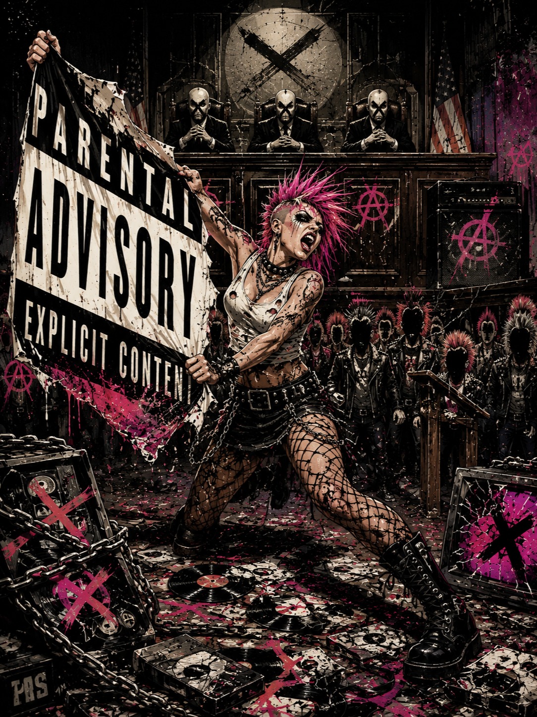 Gimmick Punks artwork