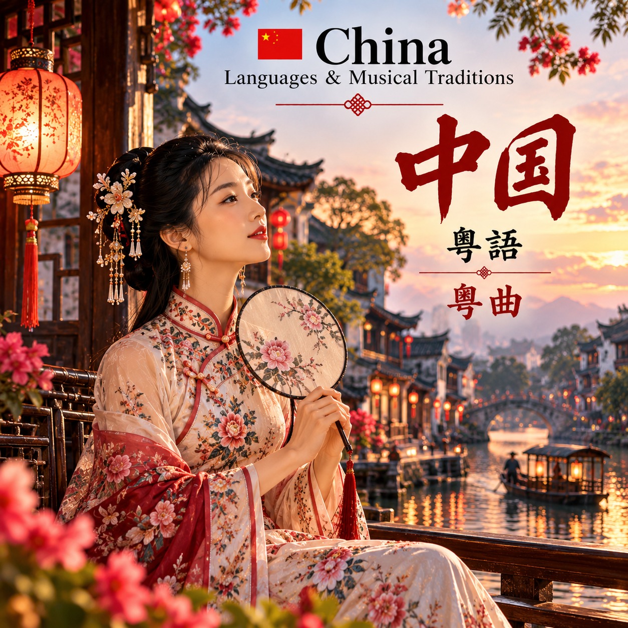 🇨🇳 China - Cantonese / 粤曲 - 花窗月影 artwork