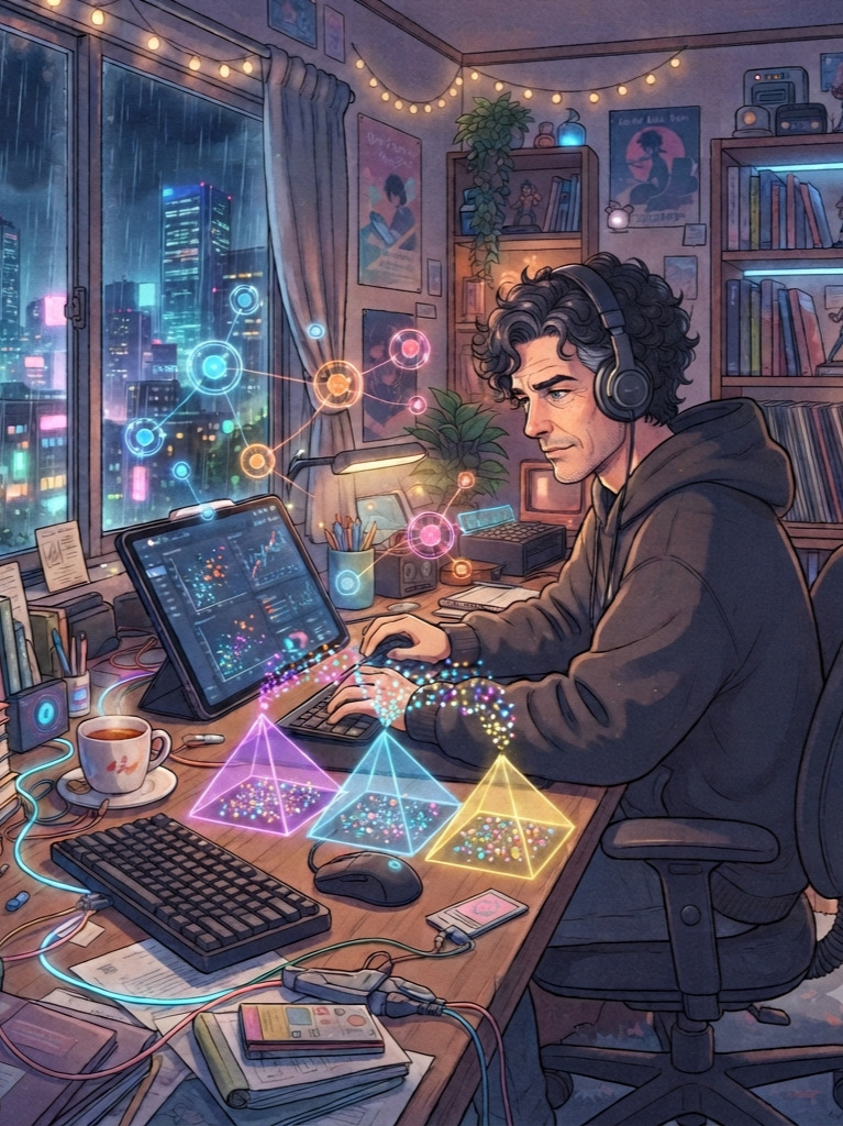 The Data Point Fable artwork