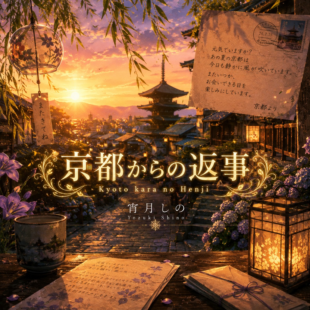 [Cover]京都からの返事 artwork