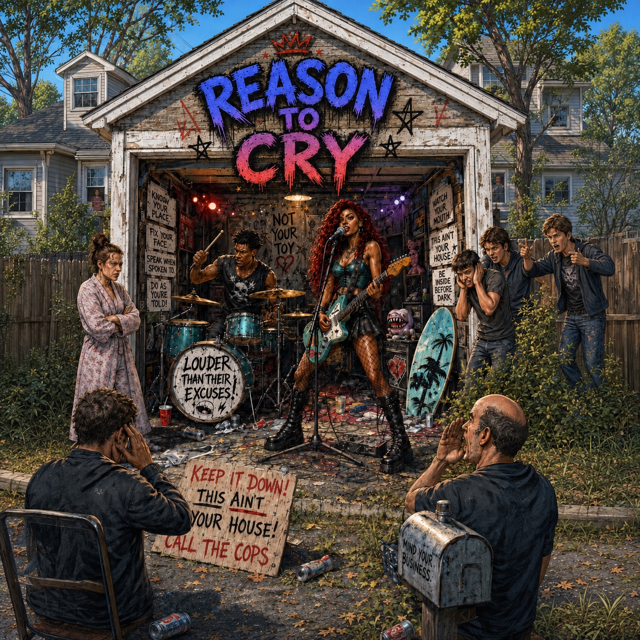 Reason To Cry — Tow Away ft. Cara Holiday artwork