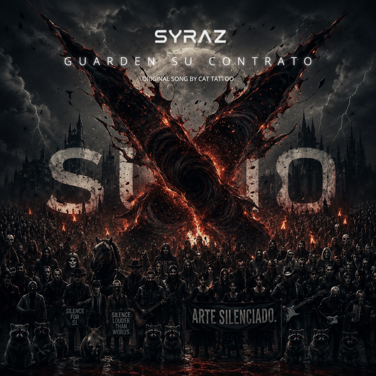 Guarden Su Contrato  by CAT TATTOO x SYRΛZ artwork