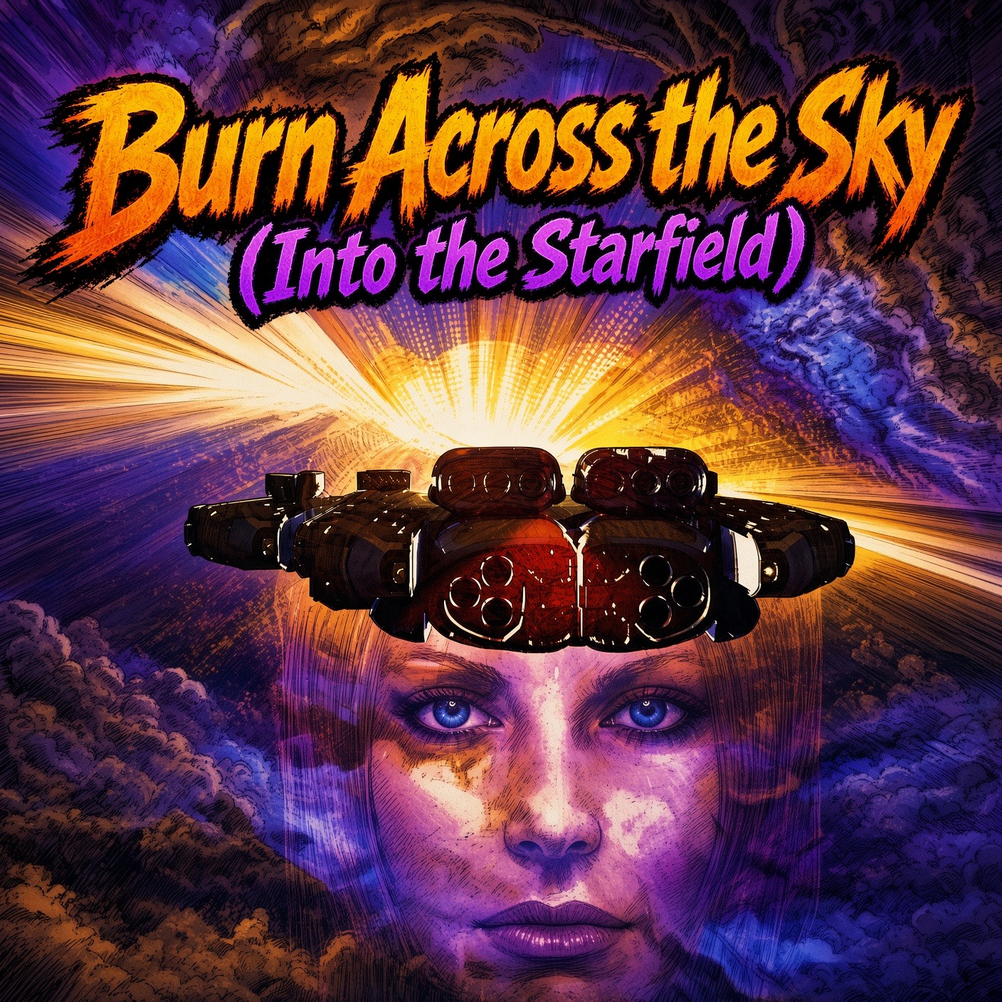 Burn Across the Sky (Into the Starfield) artwork