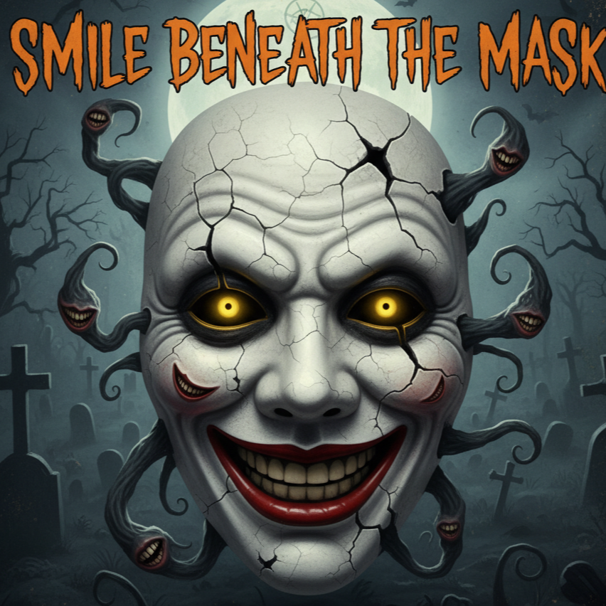 SMILE BENEATH THE MASK artwork