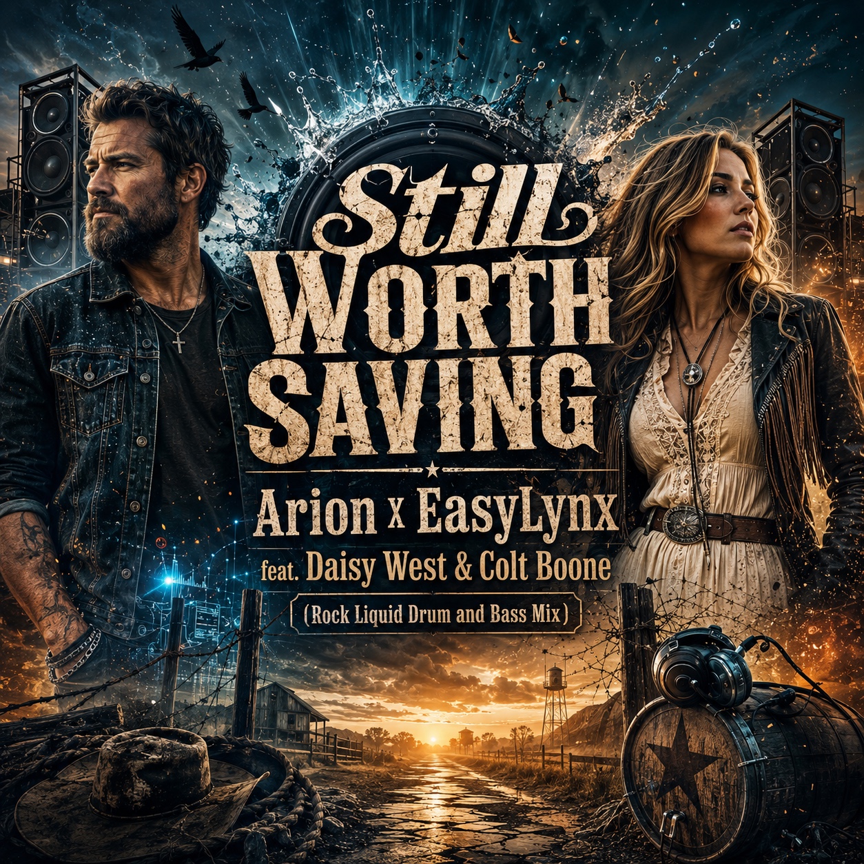 Still Worth Saving – Arion x EasyLynx Feat Daisy West & Colt Boone (Rock Liquid Drum and Bass Mix) artwork