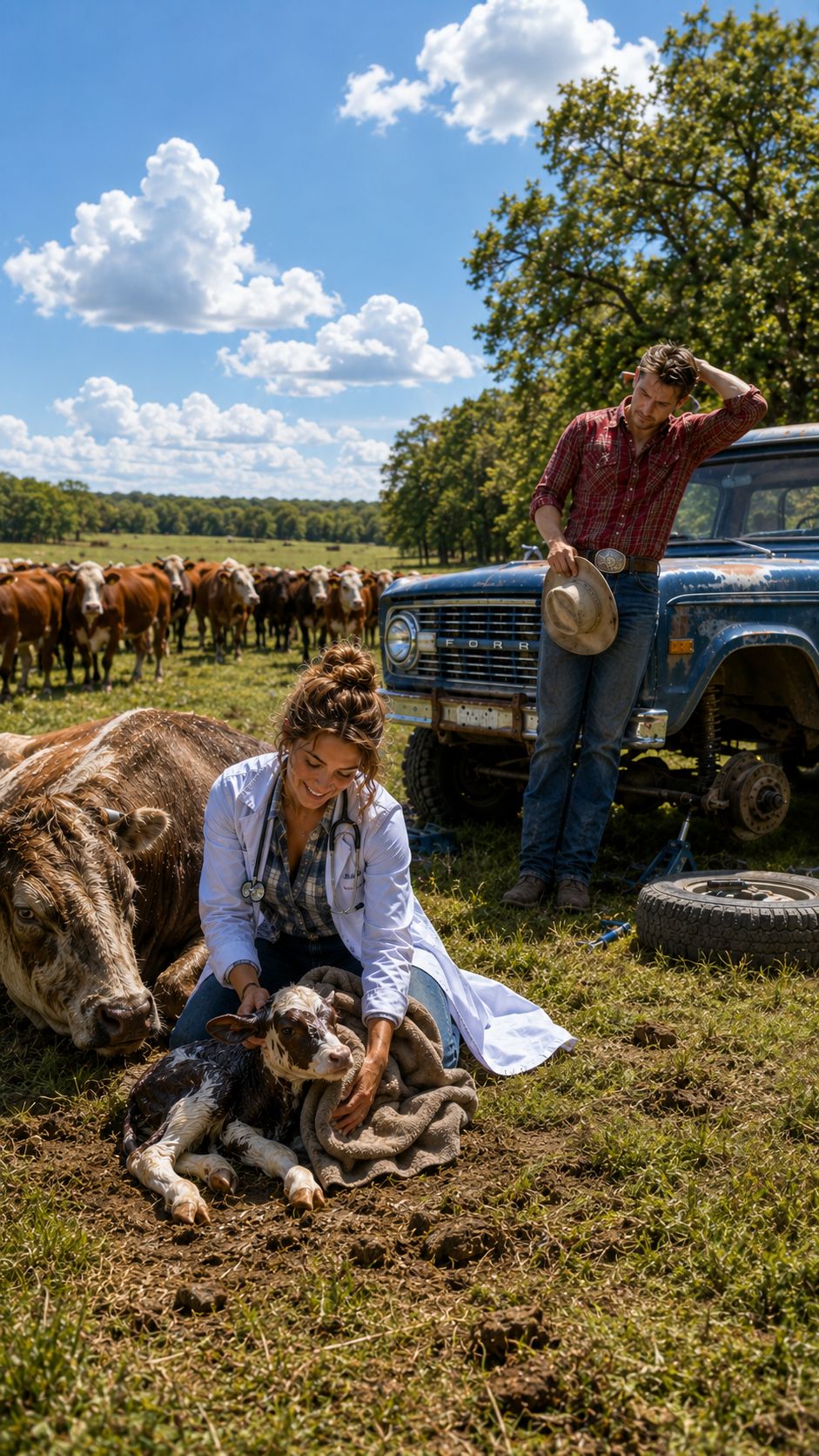 Cowgirl sweet song 27 "A new life is born" artwork