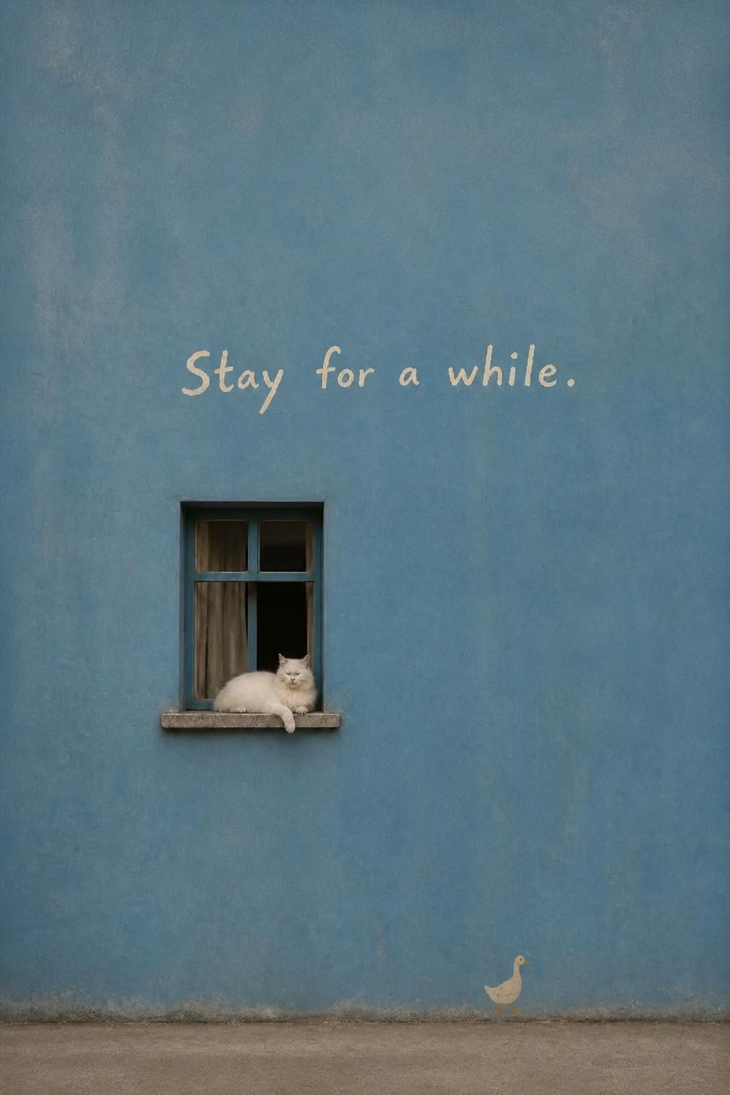 Stay for a While artwork