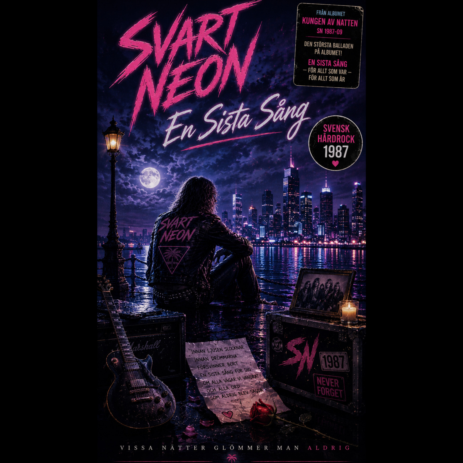 Svart Neon - En Sista Sång artwork