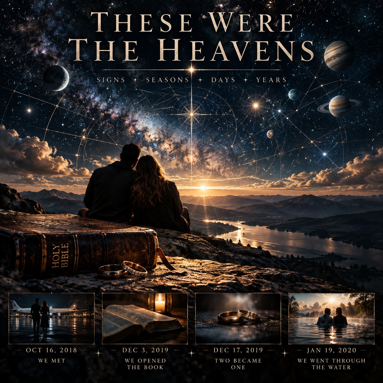 These Were The Heavens artwork
