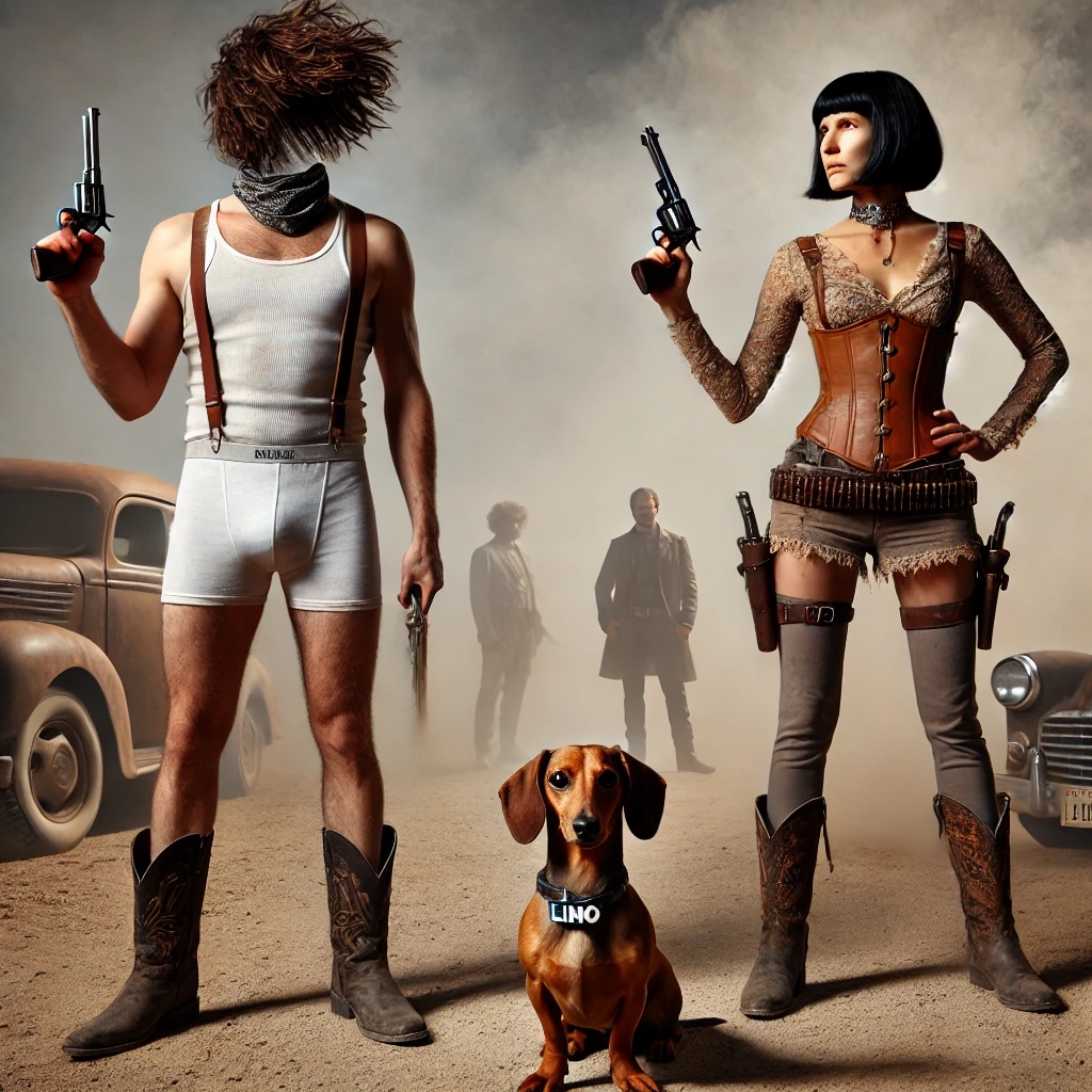 Guns, Guts & Undies artwork