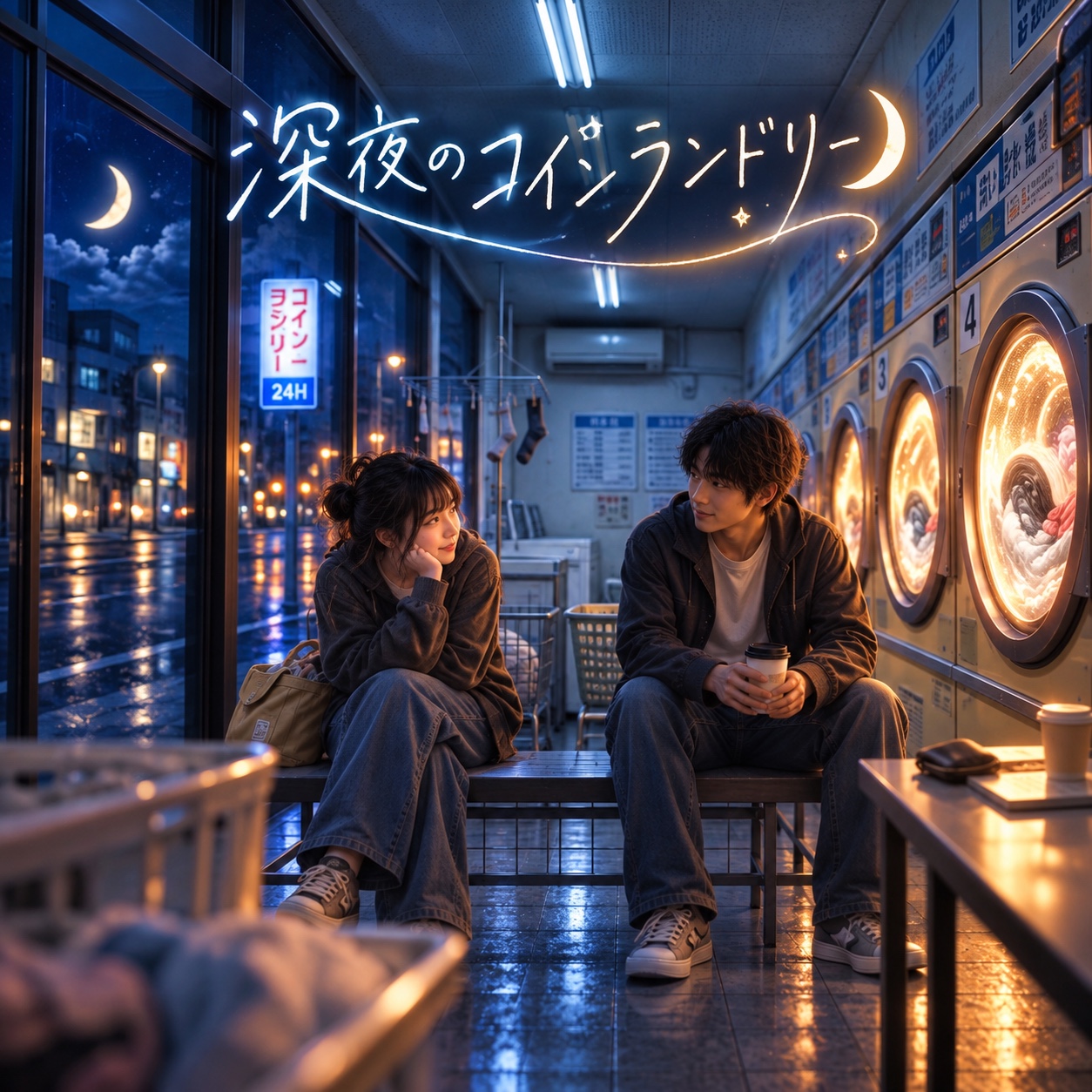 深夜のコインランドリー(リミックス)🌃🧺 artwork
