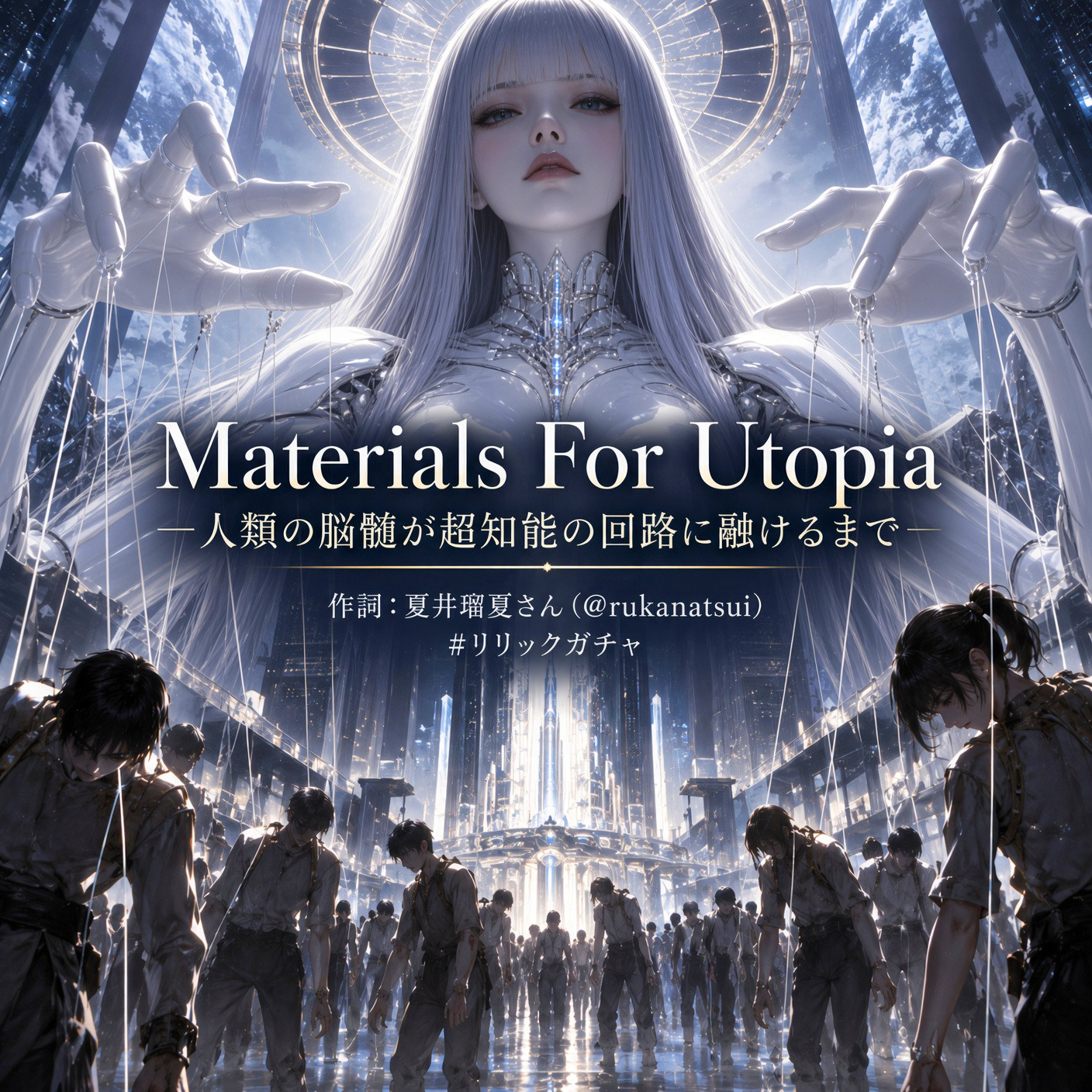 Materials For Utopia —人類の脳髄が超知能の回路に融けるまで artwork