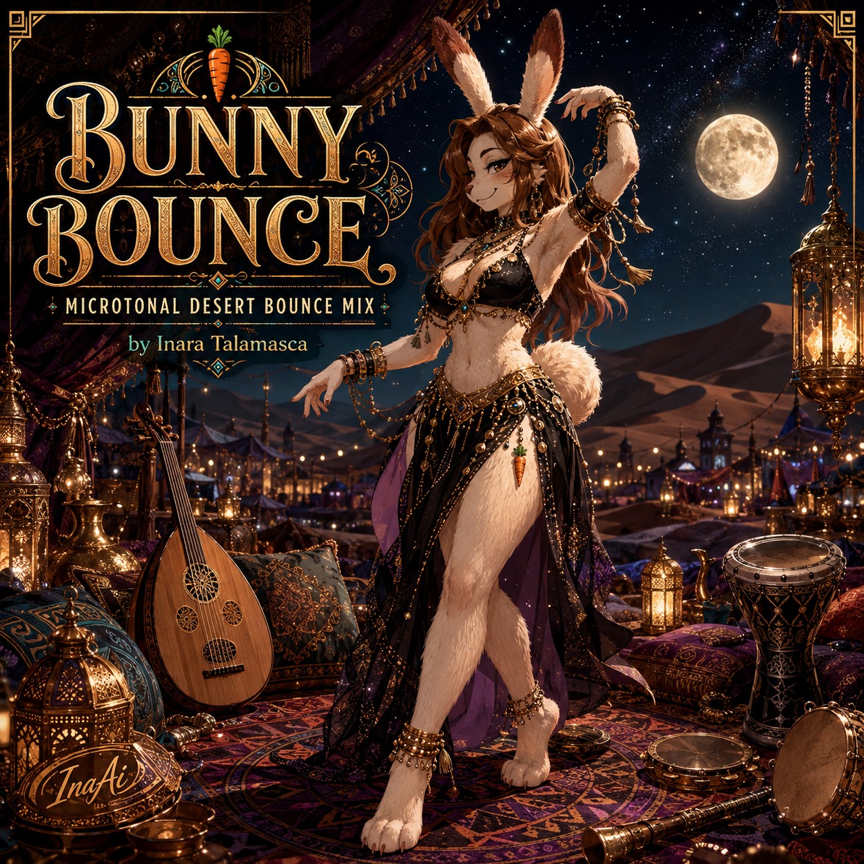 Bunny Bounce — Microtonal Desert Bounce Mix artwork