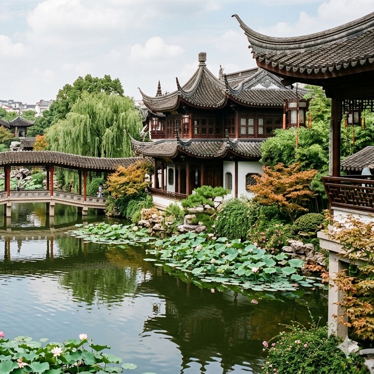 Chinese Garden artwork