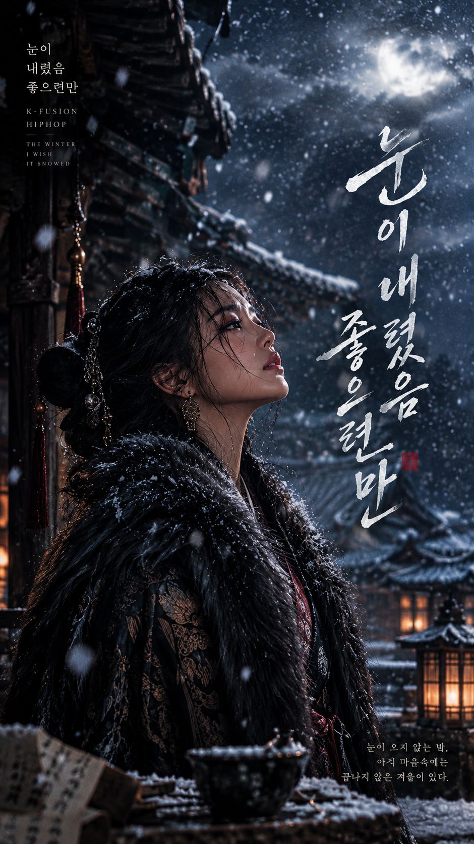 눈이 내렸음 좋으련만 artwork