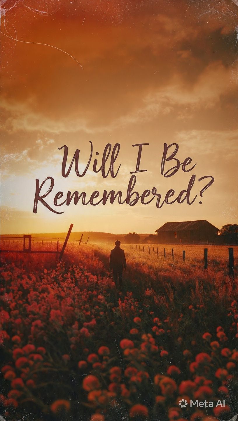 Will I Be Remembered? artwork