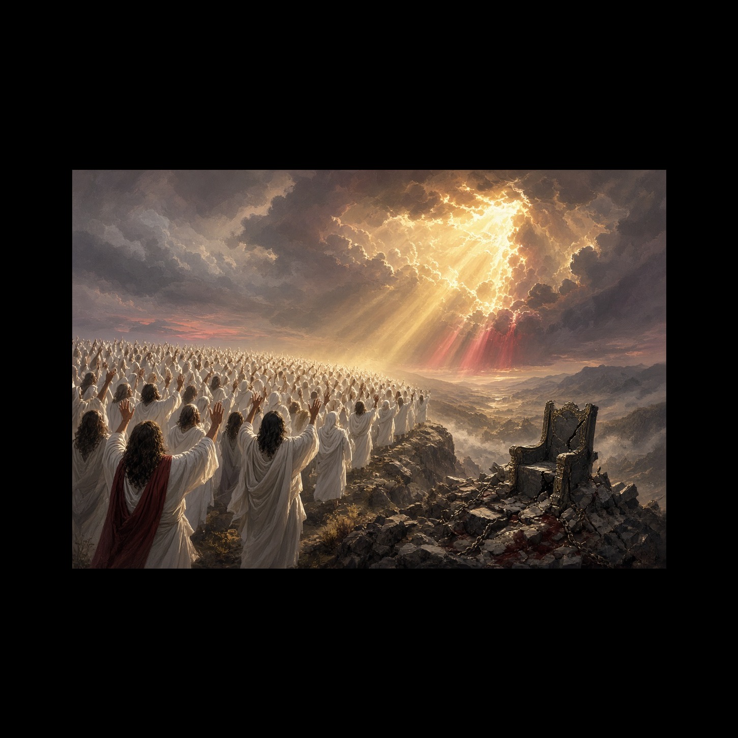 What Jesus Christ has done for me? Accepted in the Beloved. artwork