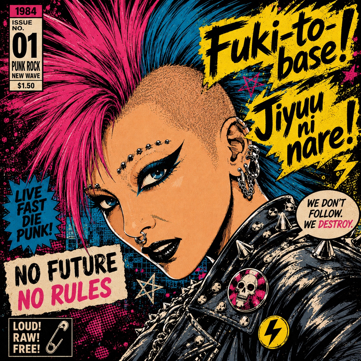 「Remix Me!!🔥Break Out!!🔥 #L Challenge🌹（Punk-OkamiX）」Nyaa artwork