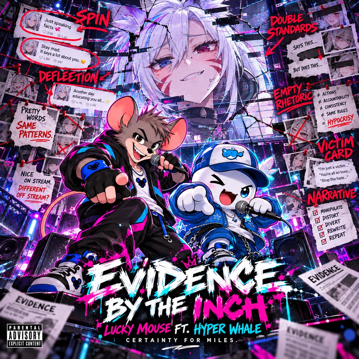 Evidence By The Inch artwork
