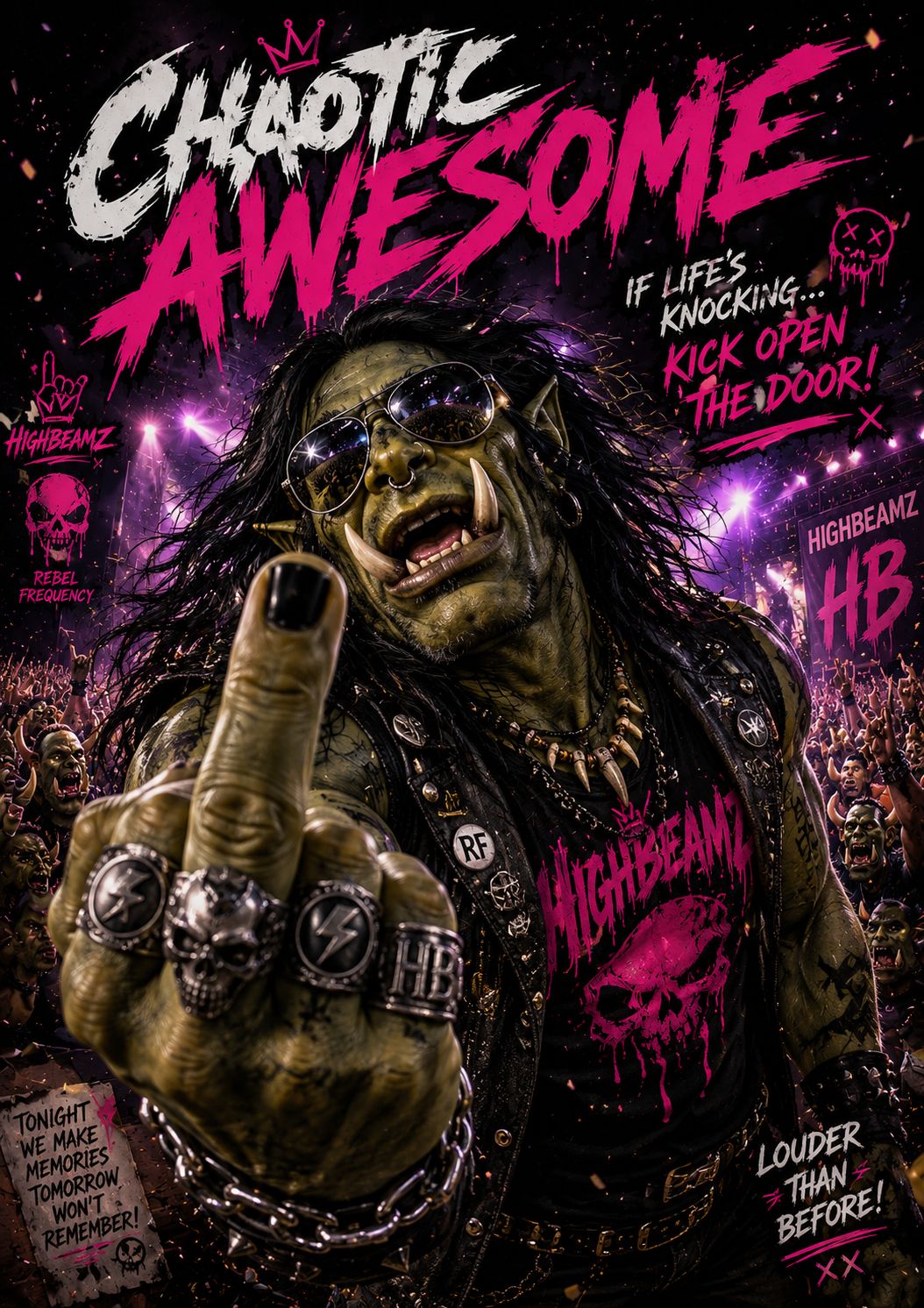 Chaotic Awesome artwork