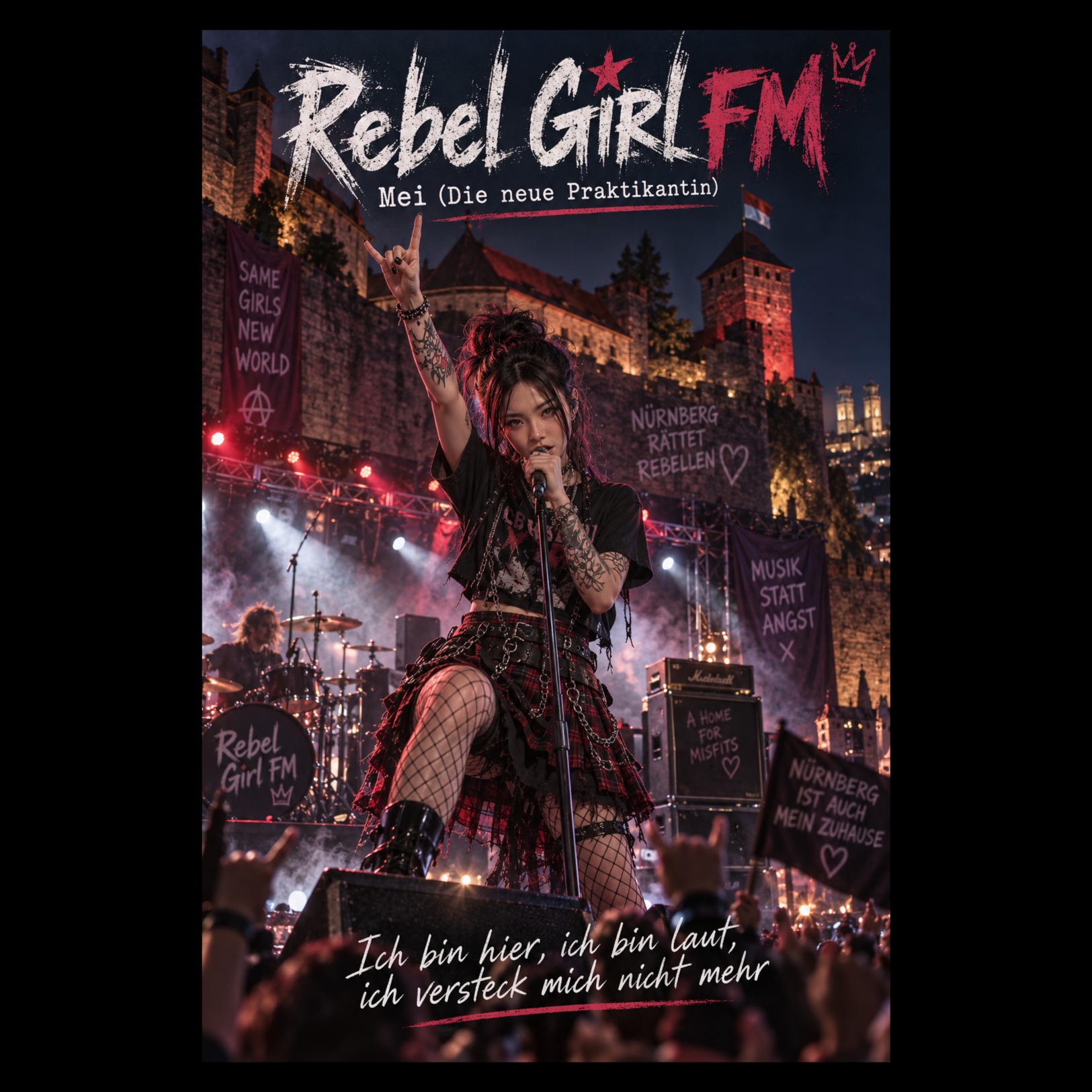 Rebel Girl FM - Ich bin hier, ich bin laut, ich versteck mich nicht mehr artwork