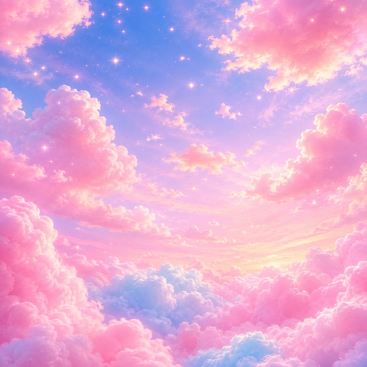 Cotton Candy Clouds artwork
